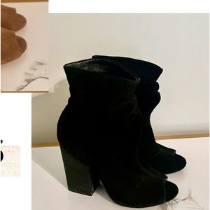 Chinese Laundry Laurel Peep Toe Boots